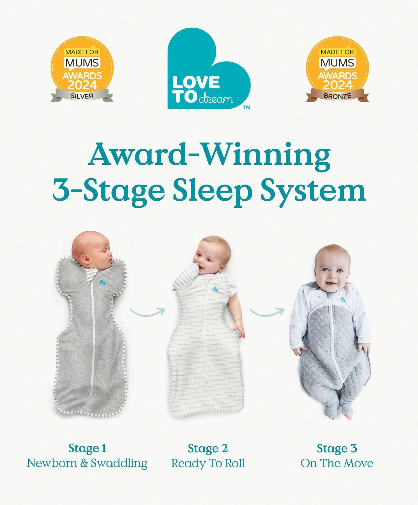 Love To Dream Sleep Suit 12-24 Months (2.5 Tog) - Moonlight Olive