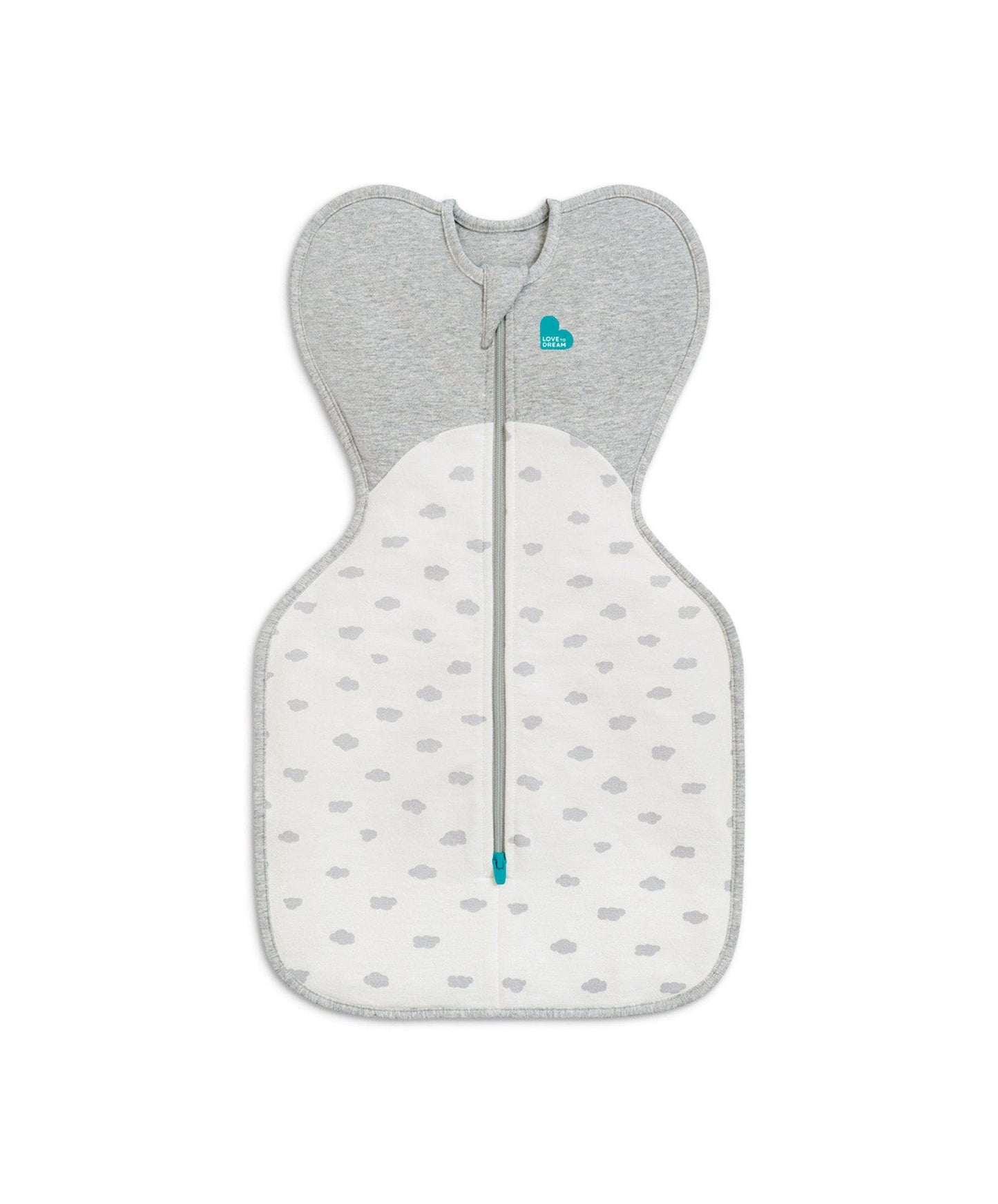 Love to Dream Swaddle Up™ Newborn/5-8.5lbs (1.5 Tog) - Mini Cloud White