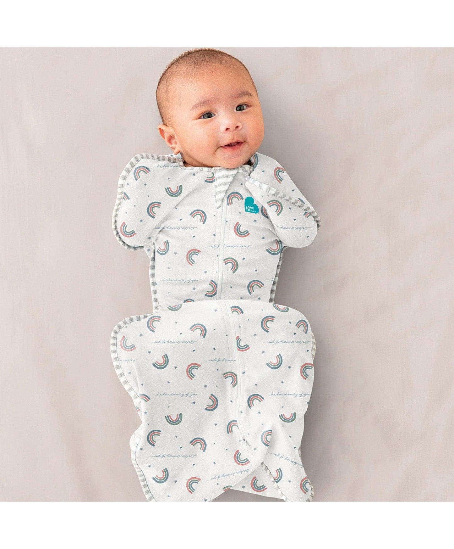 Love to Dream Swaddle Up™ Small/8-13lbs (1.0 Tog) - Rainbow
