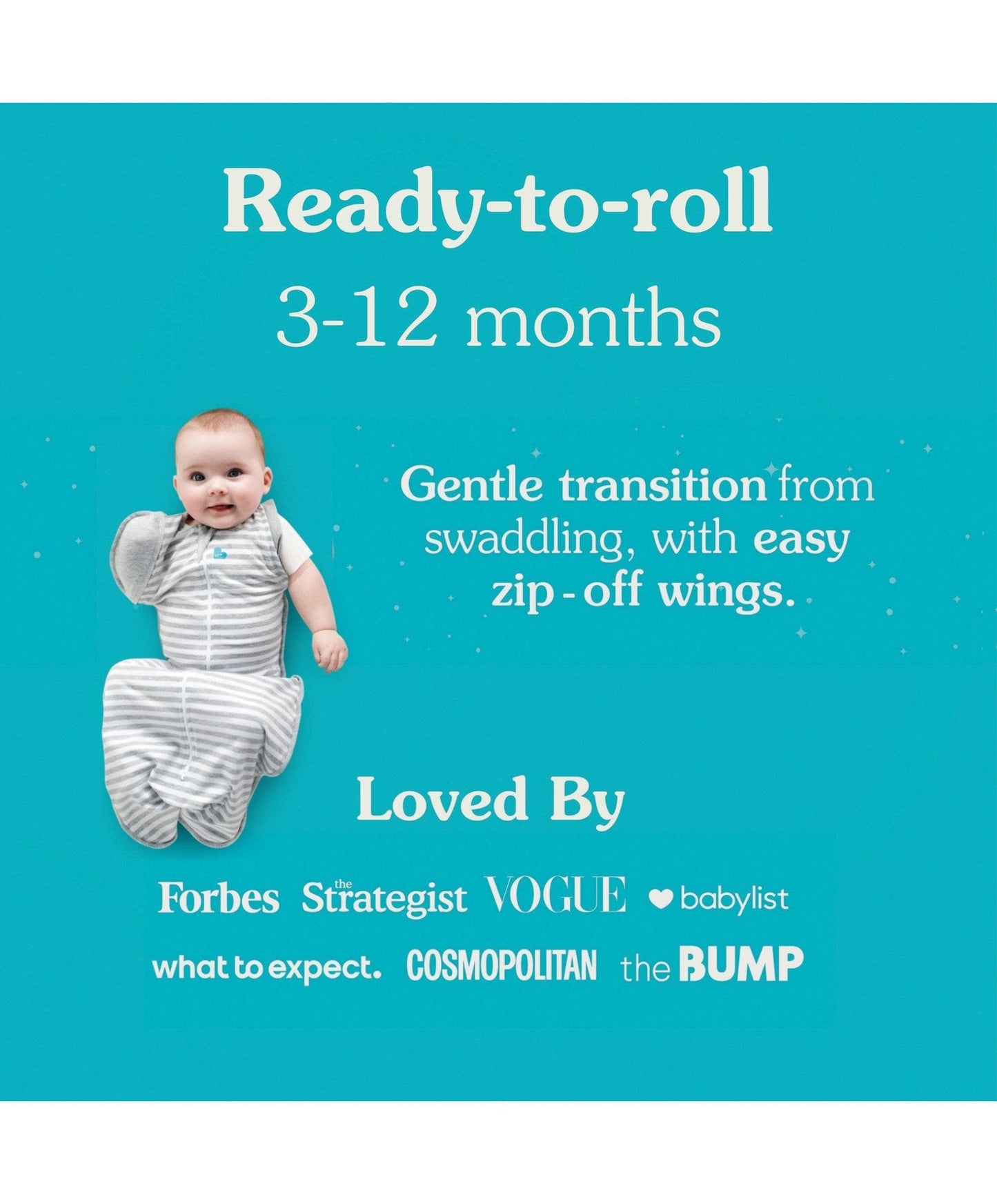 Love To Dream Swaddle Up™ Transition Bag Medium/13-19lbs (1.0 Tog) - Grey