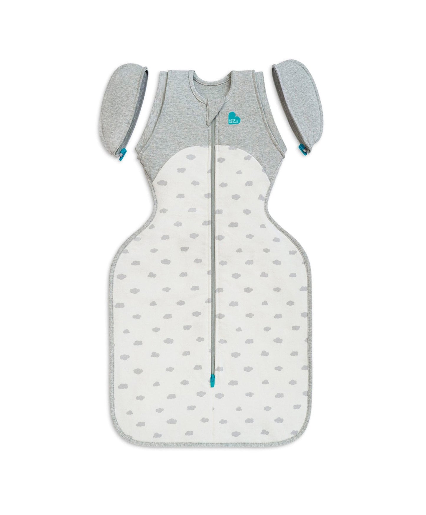 Love to Dream Swaddle Up™ Transition Bag Medium/13-19lbs (1.5 Tog) - Mini Cloud White