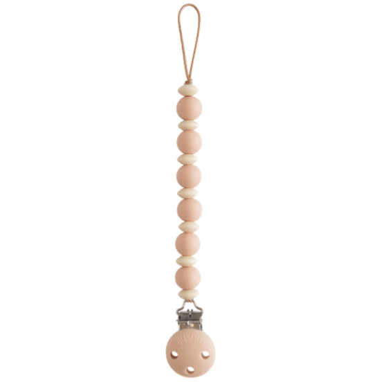 Mushie Silicone Pacifier Clip