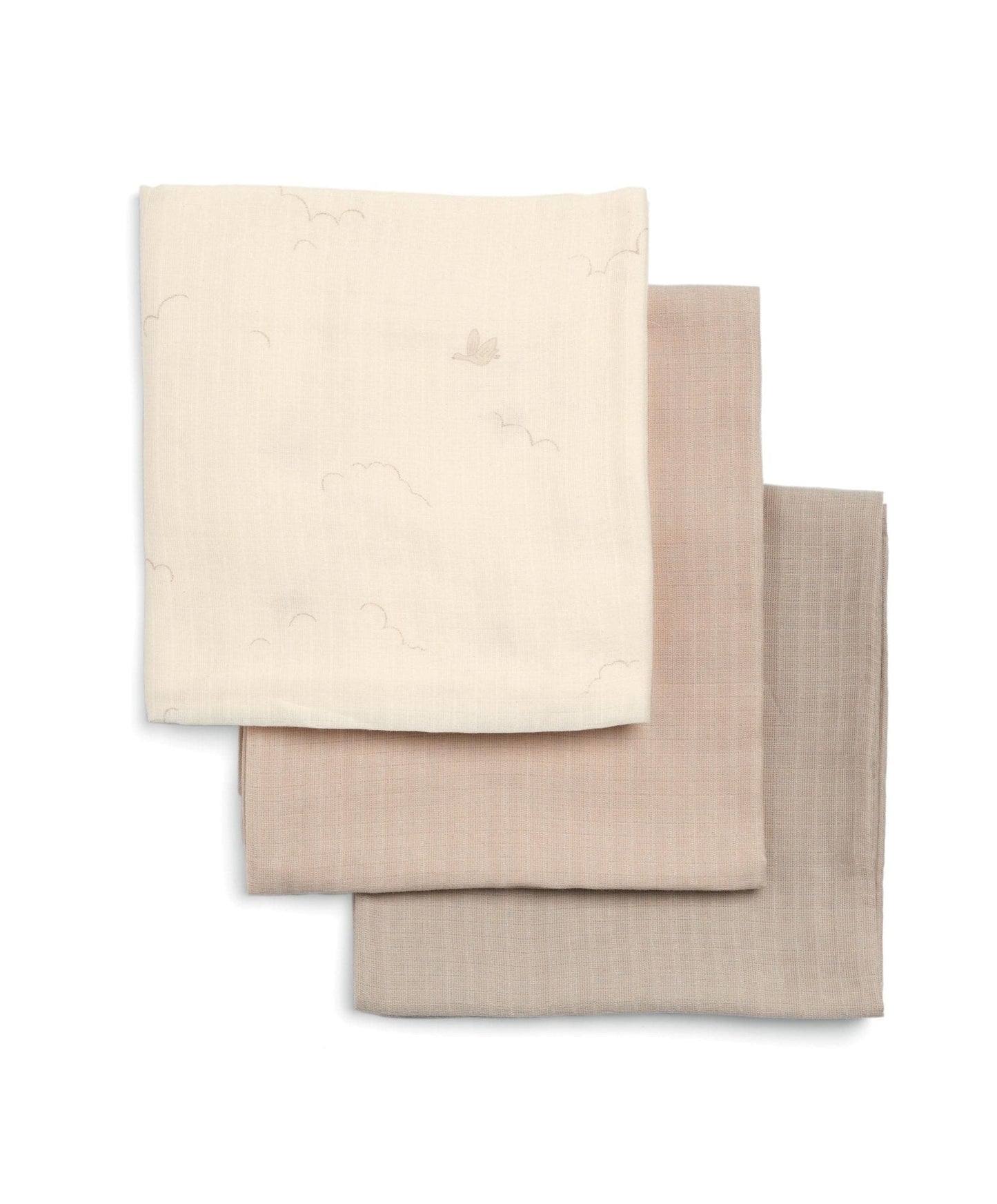 Large Muslin Squares (3 Pack) - Welcome to the World Duckling