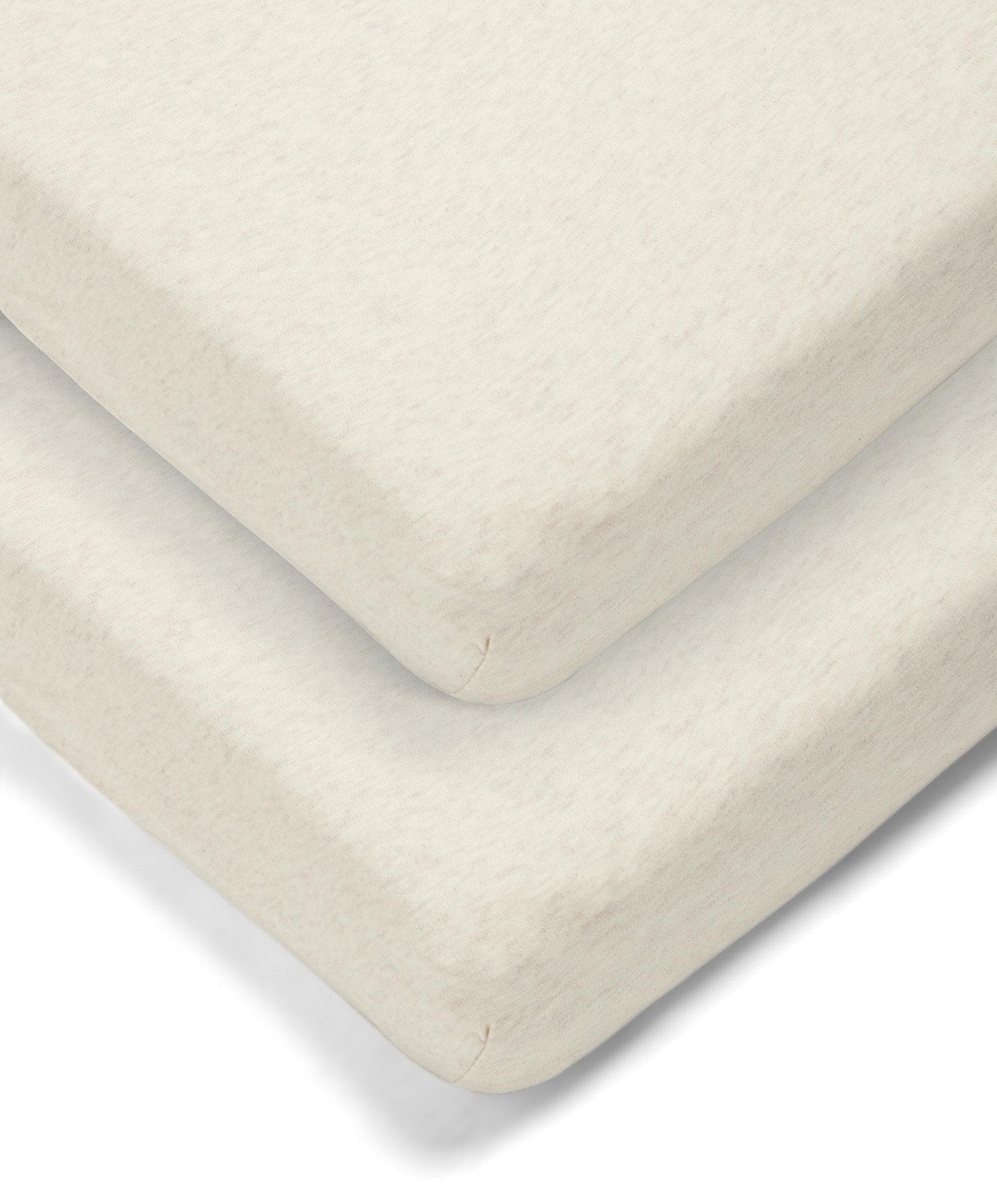 Cotbed Fitted Sheets (2 Pack) – Oatmeal