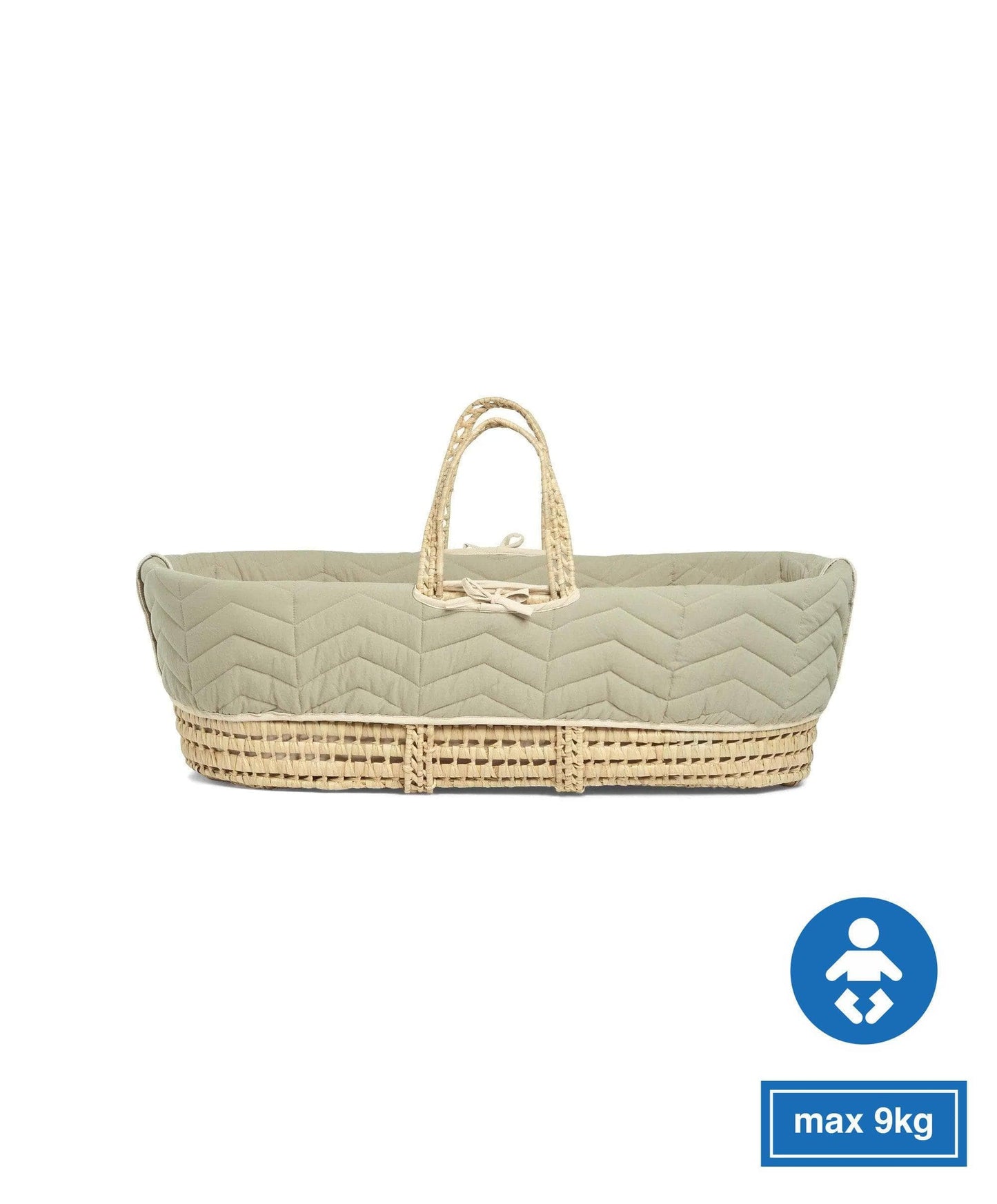 Moses Basket & Fitted Sheet Bundle (3 piece) - Born To Be Wild