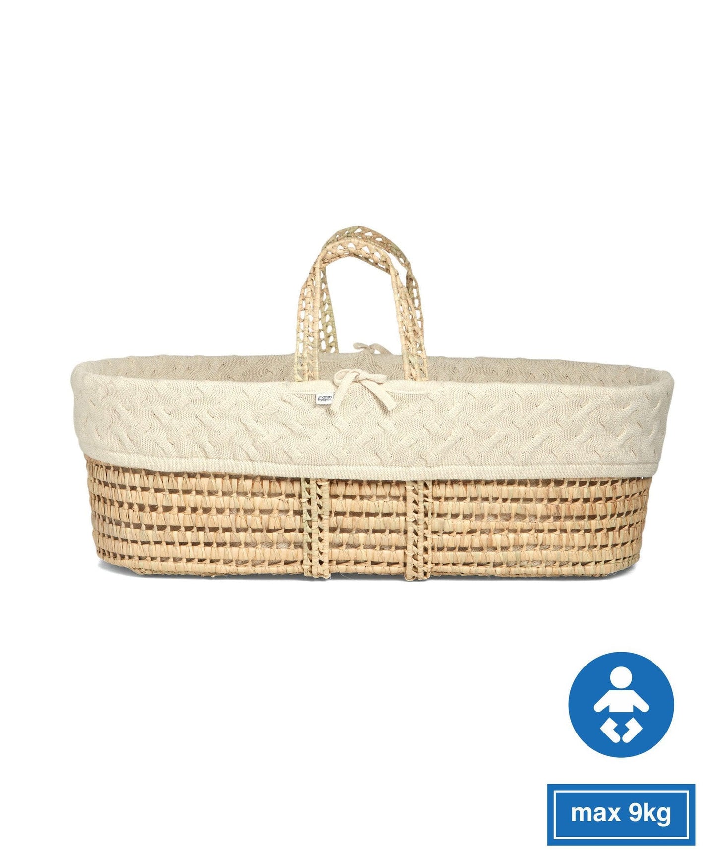 Moses Basket & Fitted Sheet Bundle (3 piece) - Welcome To The World Duckling