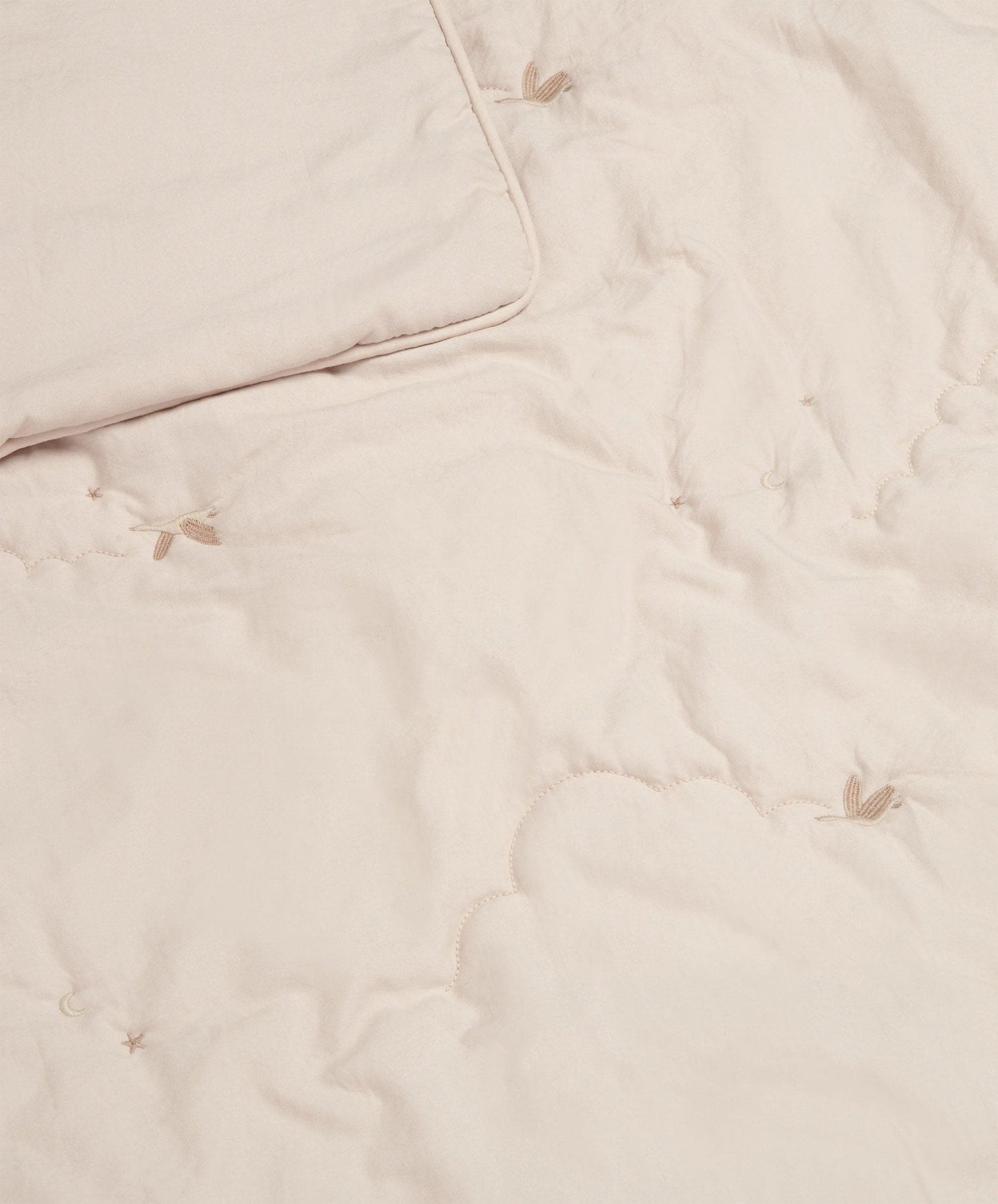 Quilt (4.0 Tog) - Welcome to the World Duckling - Taupe