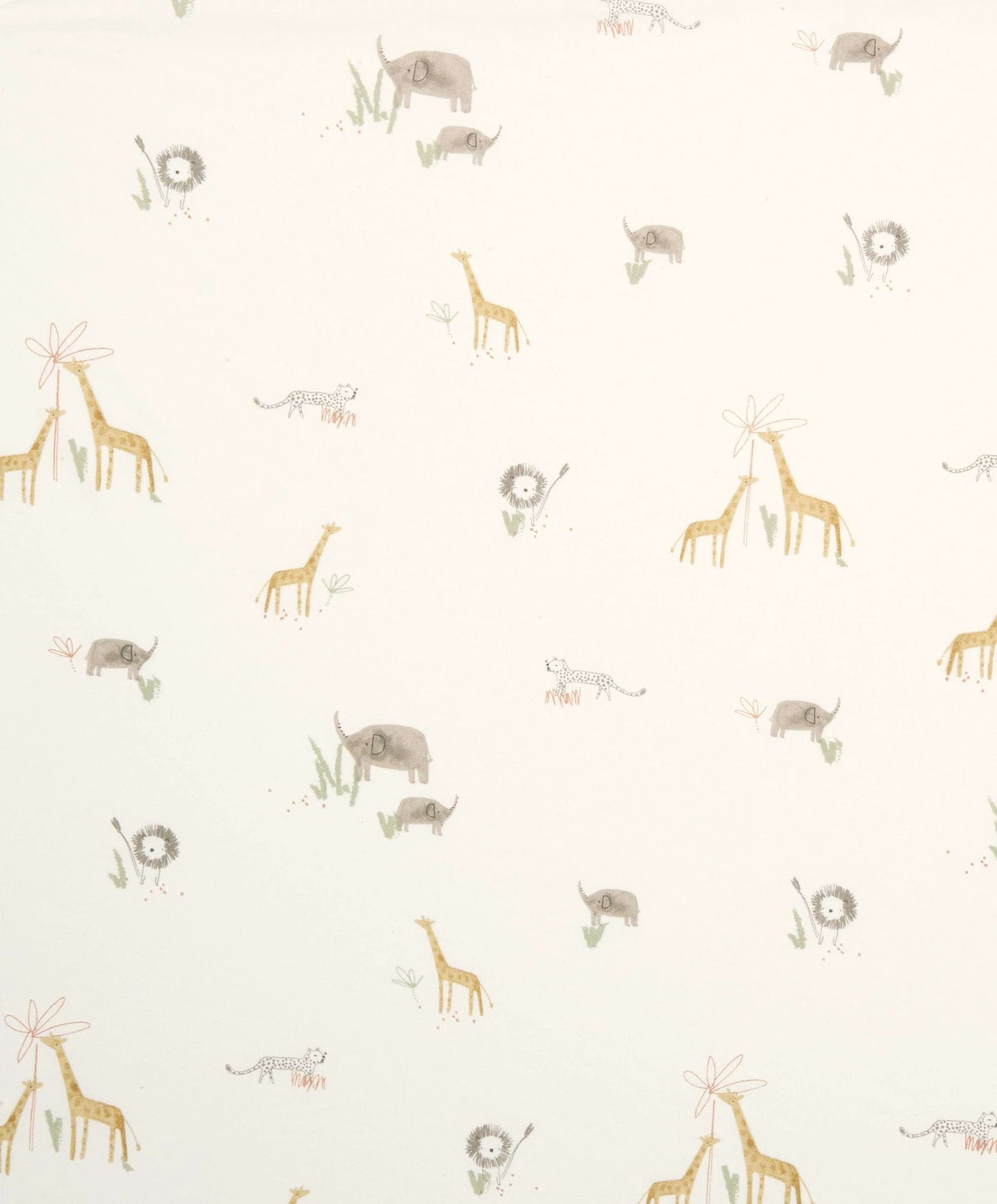 Cotbed Fitted Sheets (2 Pack) - Jungle