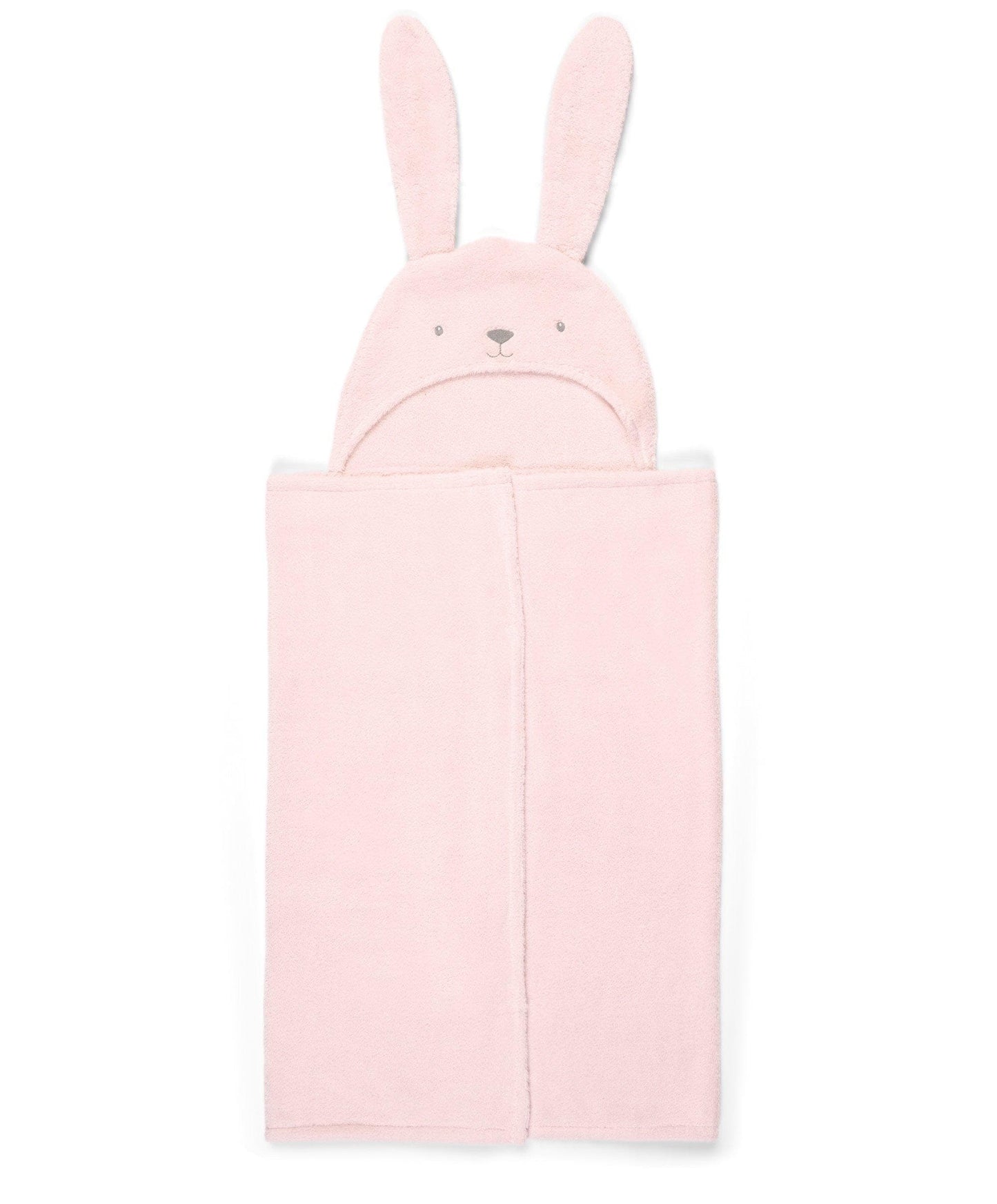 Hooded Baby Towel - Pink Bunny