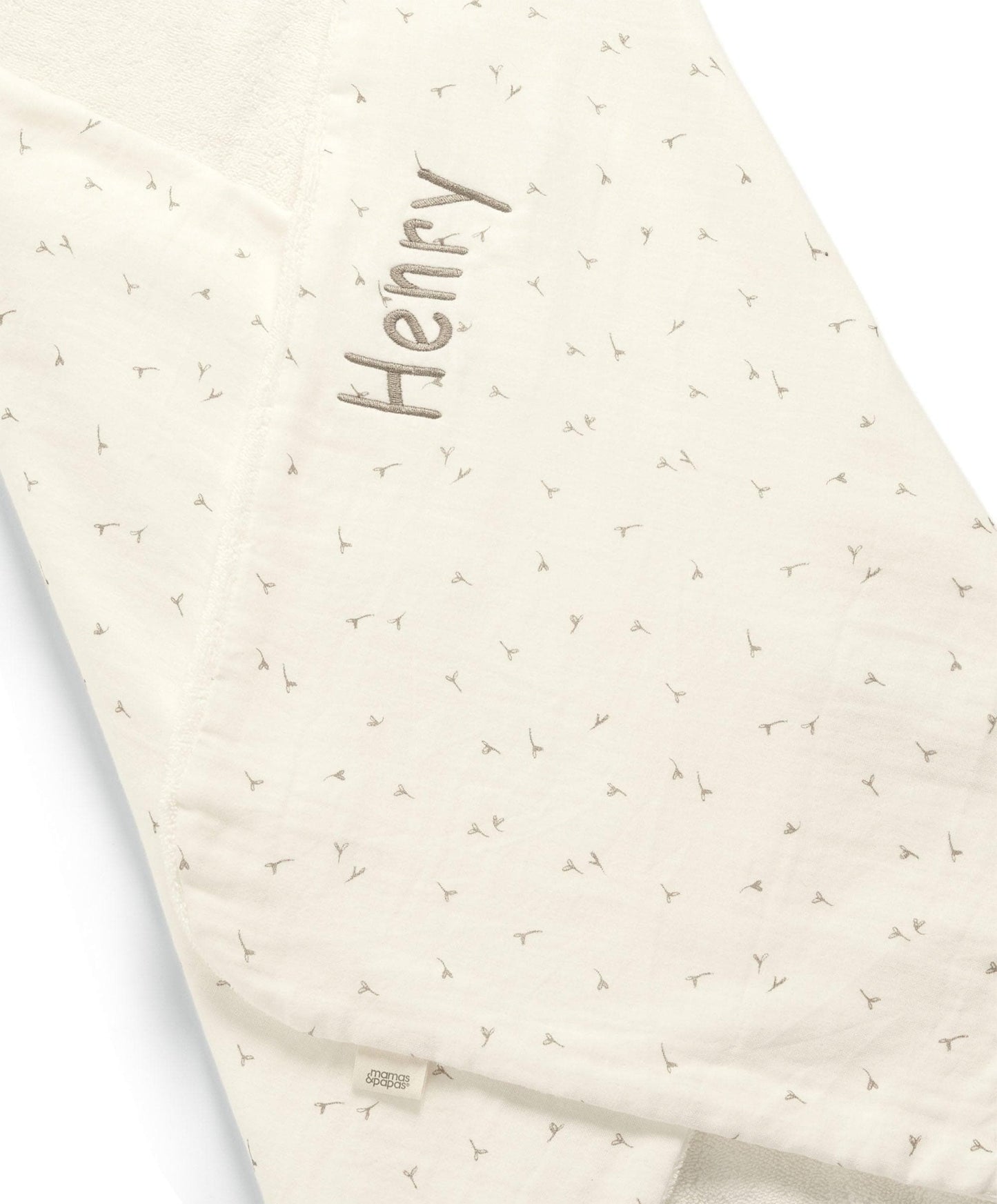 Hooded Towel - White - Welcome to the World Seedling