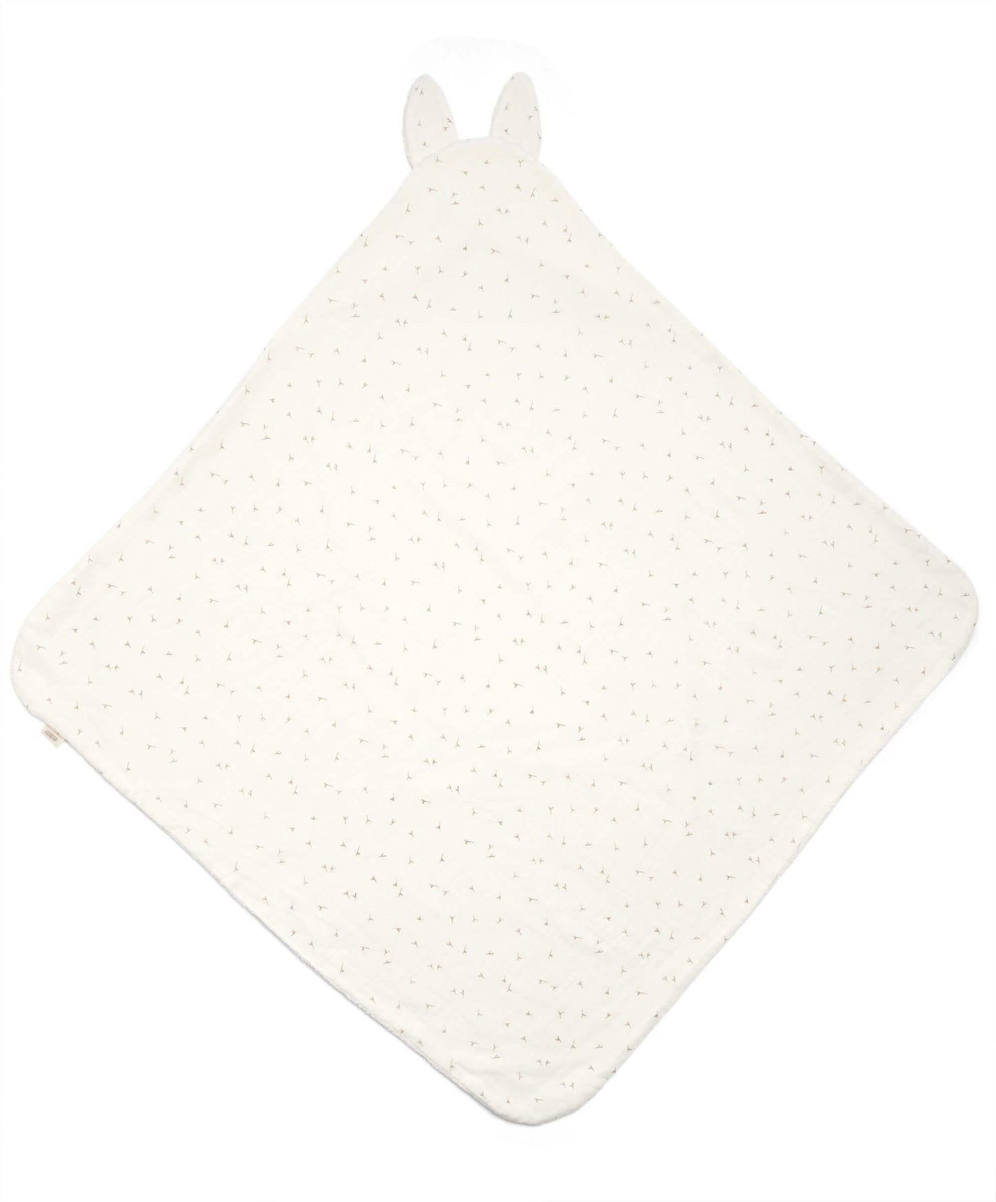 Hooded Towel - White - Welcome to the World Seedling