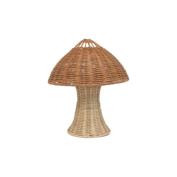 Olli Ella Rattan Mushroom Lamp- Natural