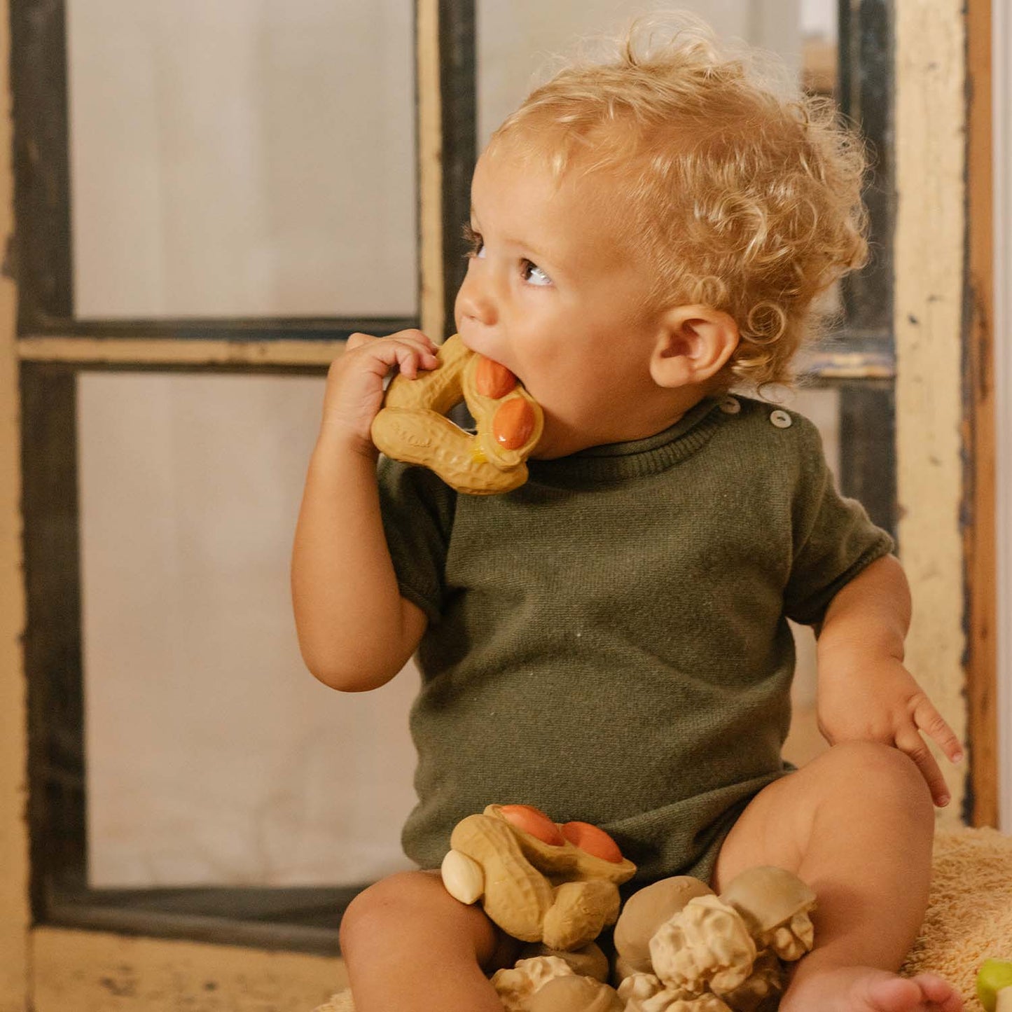 Paco the Peanut Baby Teether