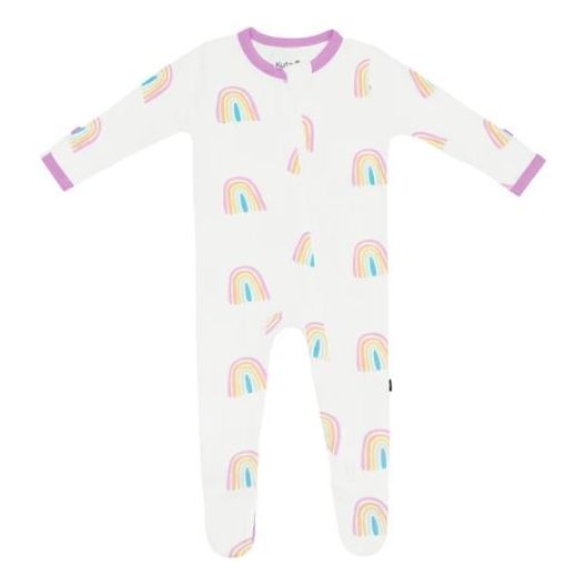 Kyte Baby Zippered Footie Prints