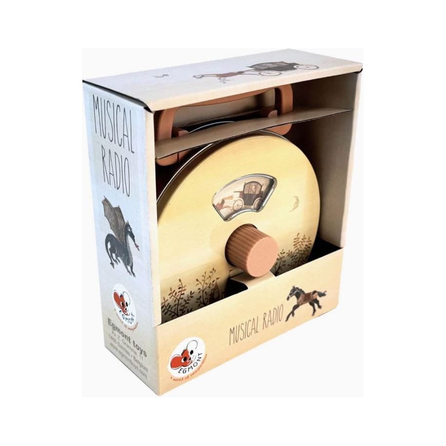 Egmont Princess Musical Tin Radio