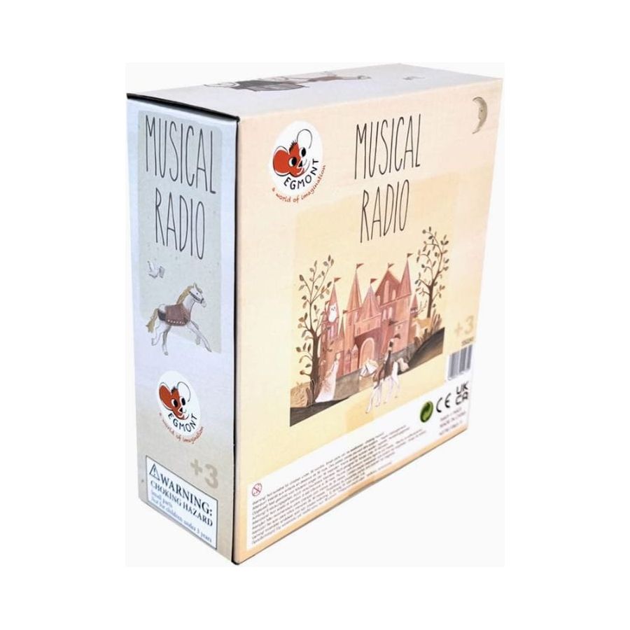 Egmont Princess Musical Tin Radio