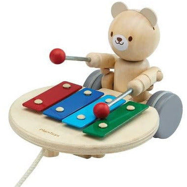 Plan Toys Pull Along Musical Bear