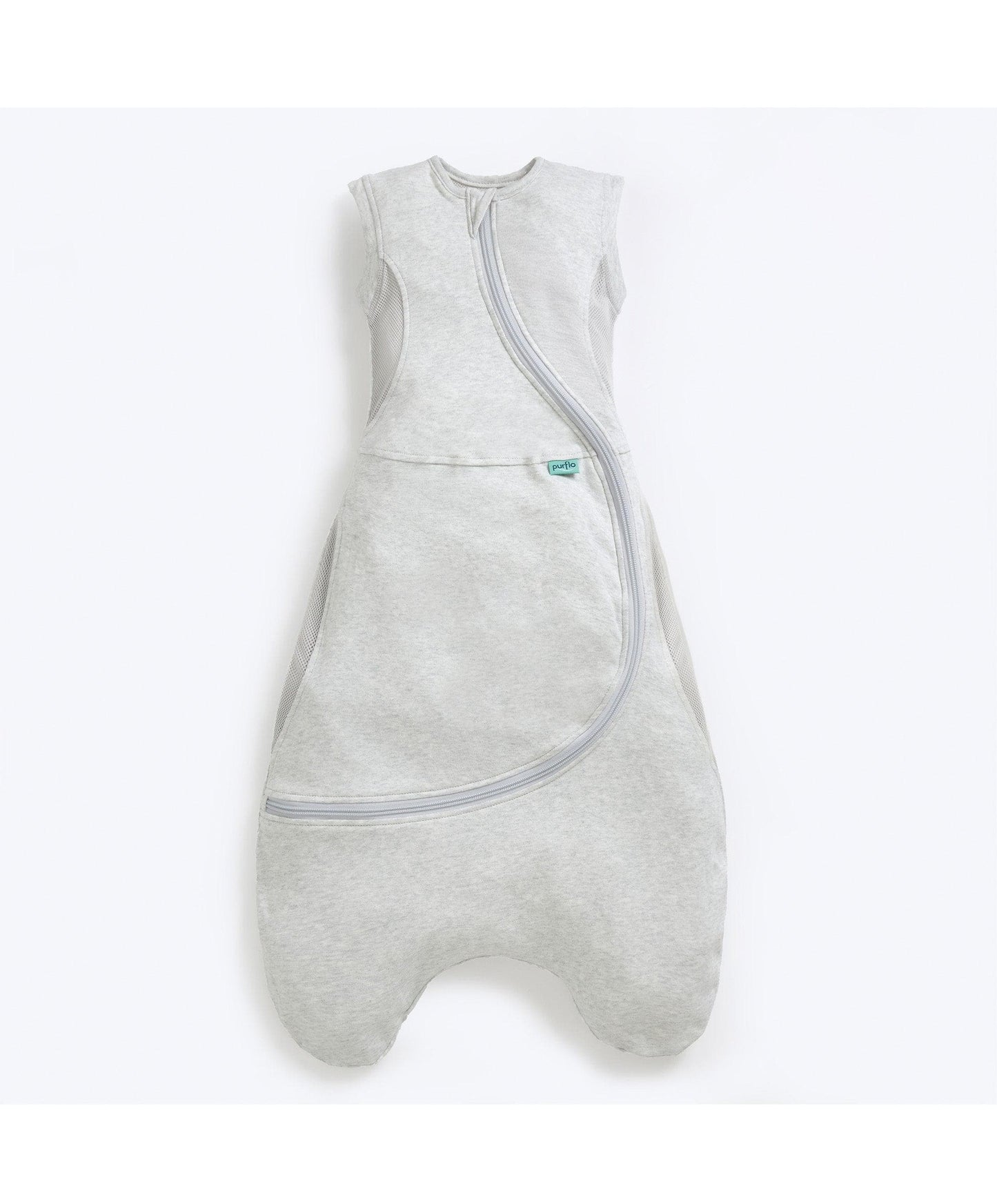 Purflo Cuddle to Sleep Bag 3-12 Months (0.5 Tog) - Minimal Grey