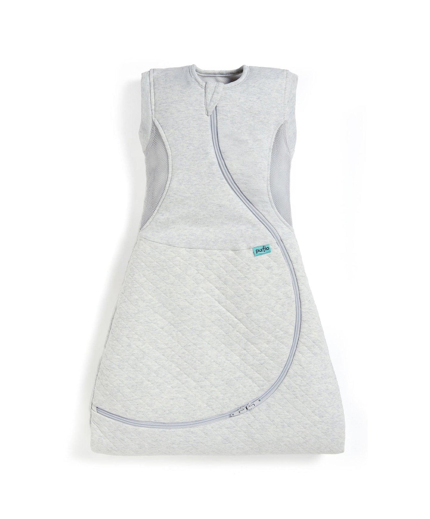 Purflo Cuddle to Sleep Bag 3-12 Months (2.5 Tog) - Grey