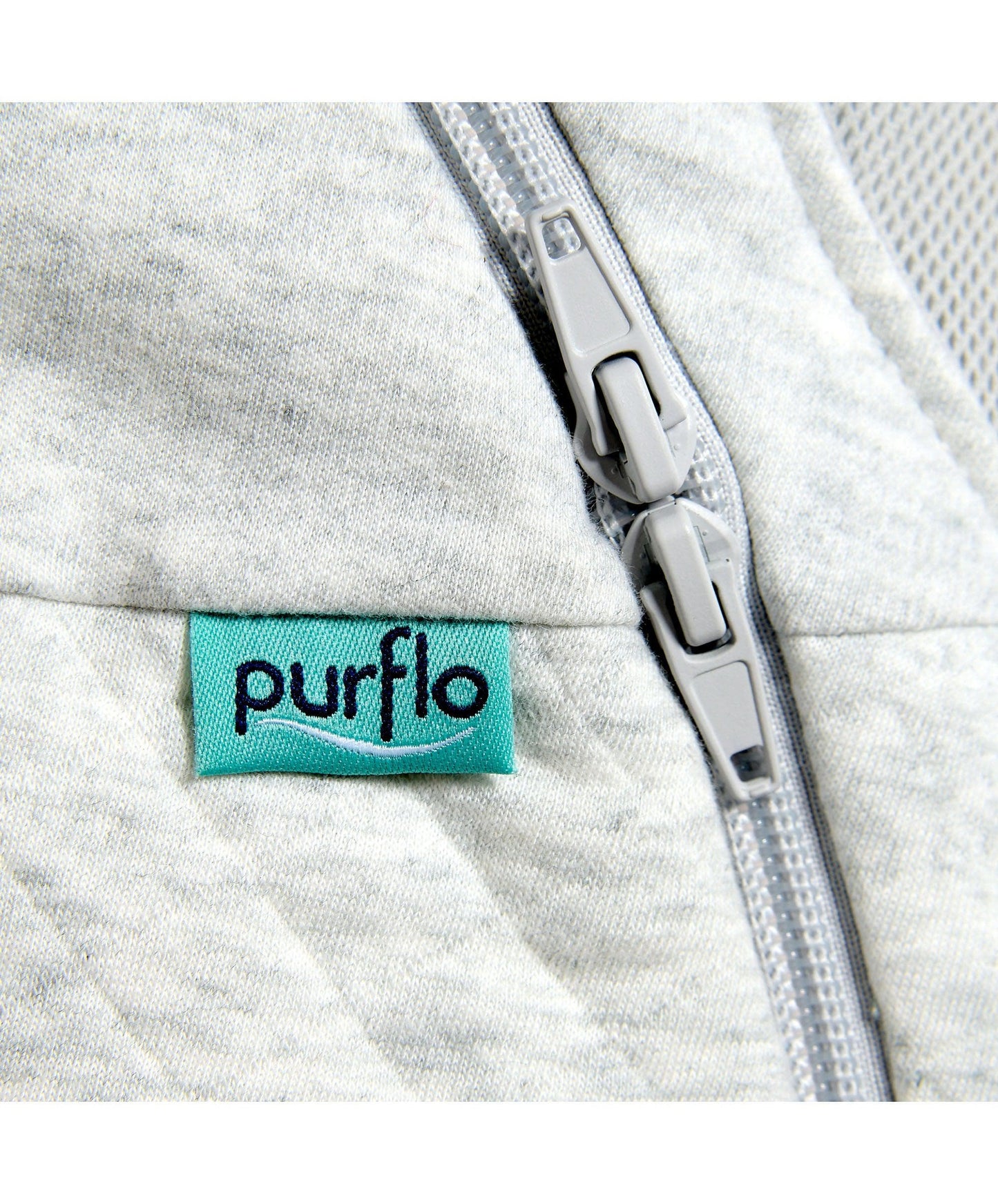 Purflo Cuddle to Sleep Bag 3-12 Months (2.5 Tog) - Grey