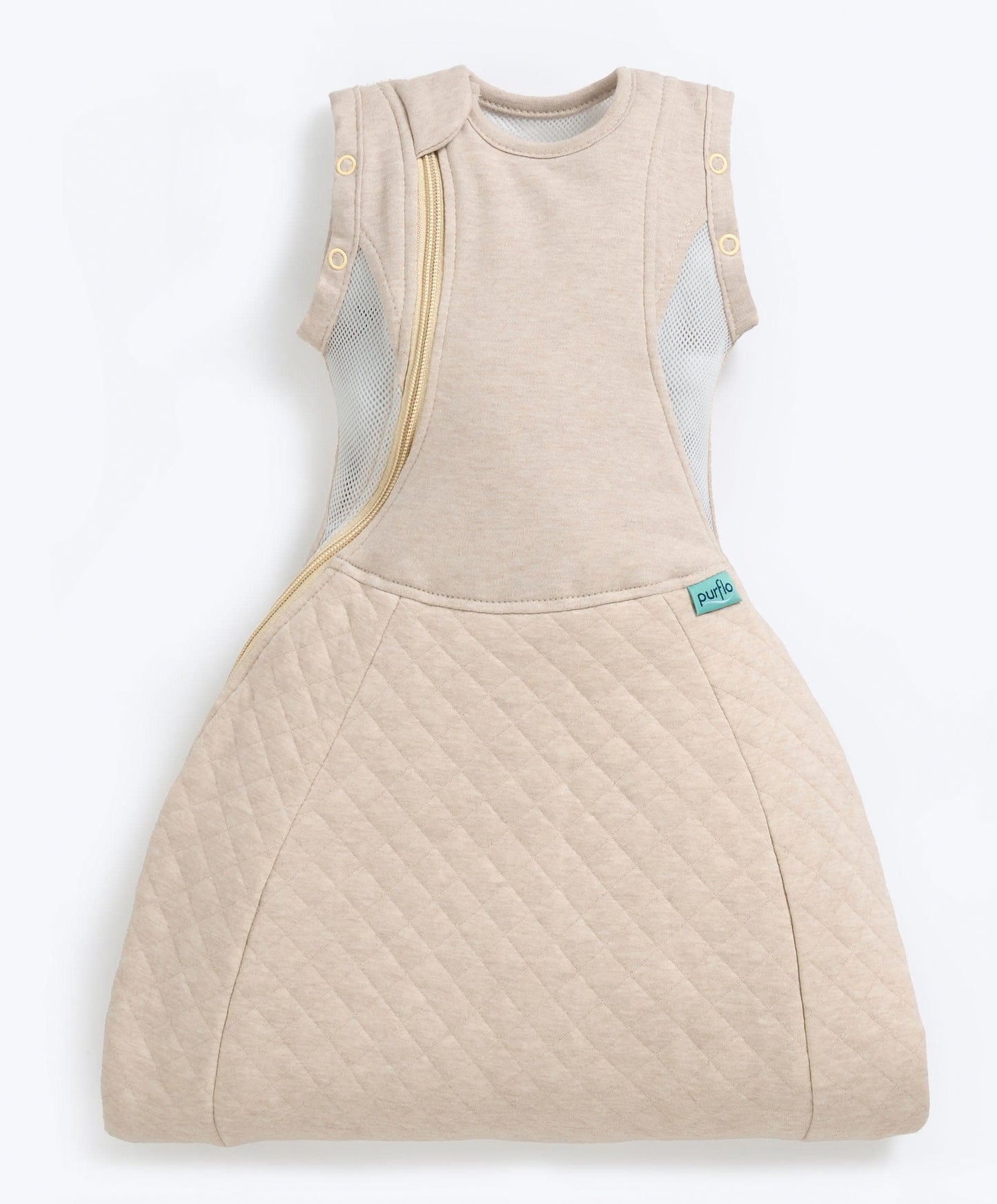 Purflo Swaddle to Sleep Bag 0-4 Months (2.5 Tog) - Hazel