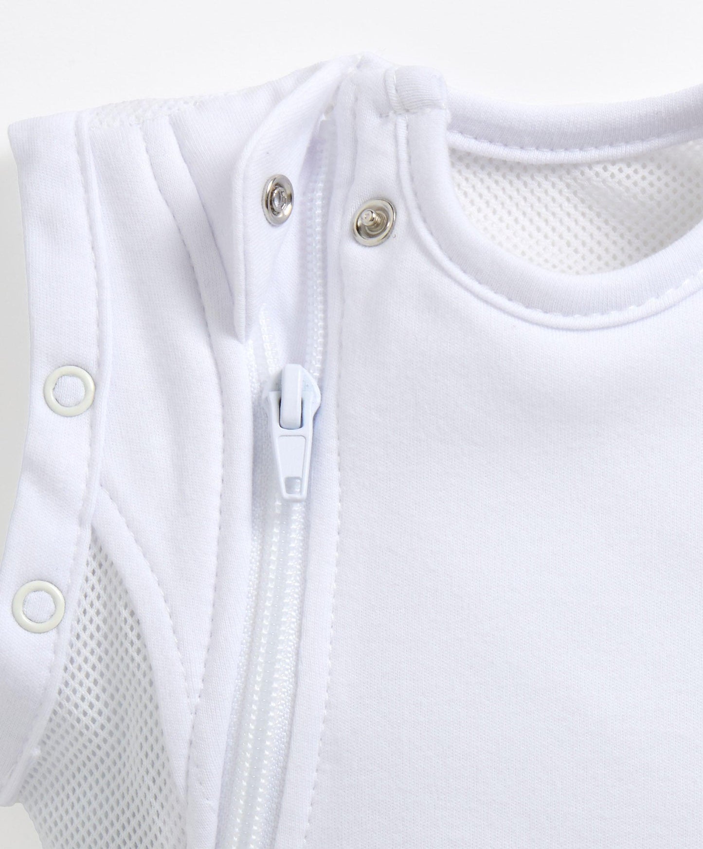 Purflo Swaddle to Sleepbag 0-4 Months (2.5 Tog) - White