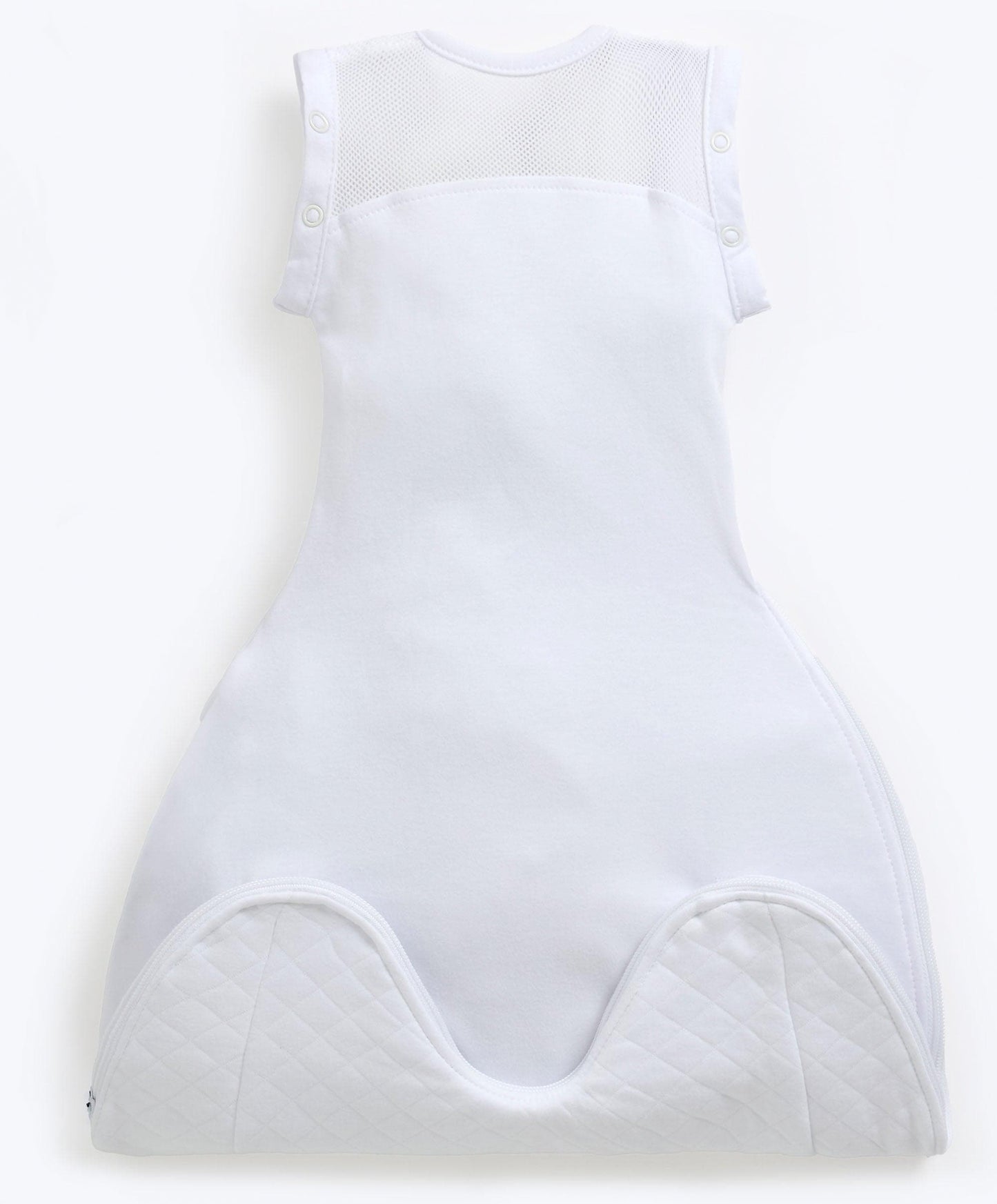 Purflo Swaddle to Sleepbag 0-4 Months (2.5 Tog) - White