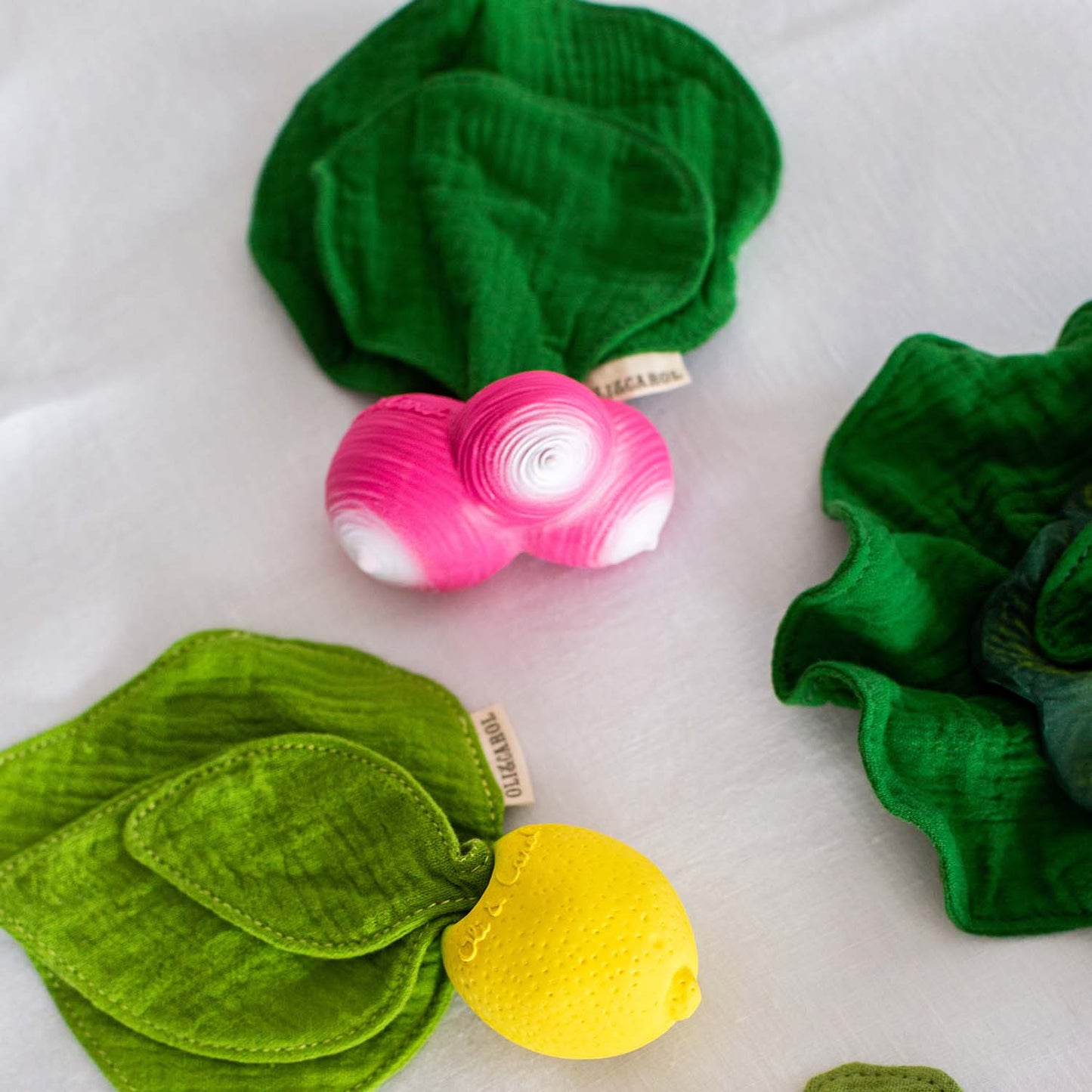 Ramona the Radish Mini Doudou-Teether