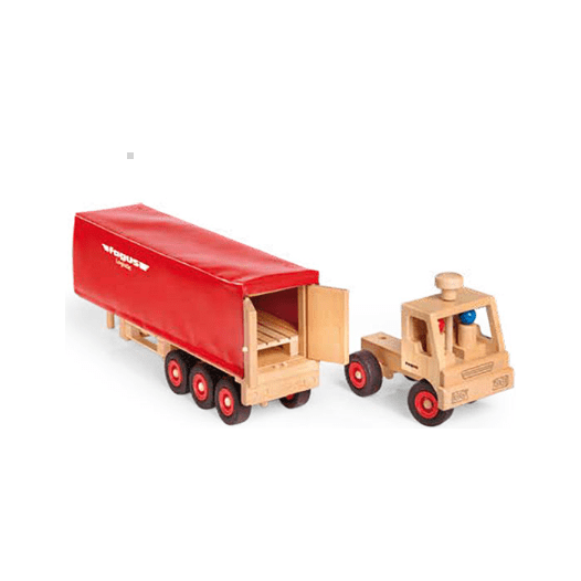 Fagus Semi Truck With Trailer