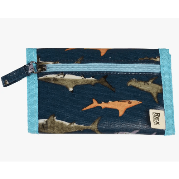 Rex London Children's Wallet - Sharks