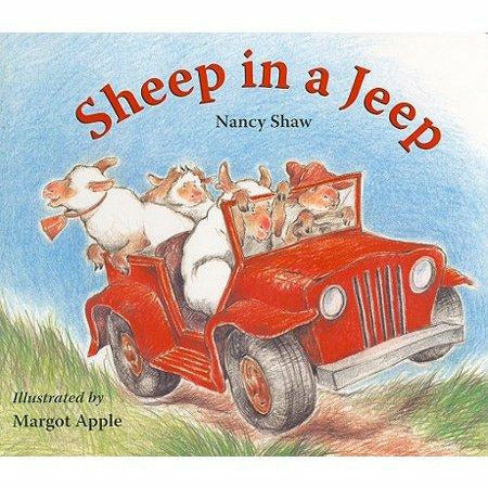 Sheep In A Jeep Board Book