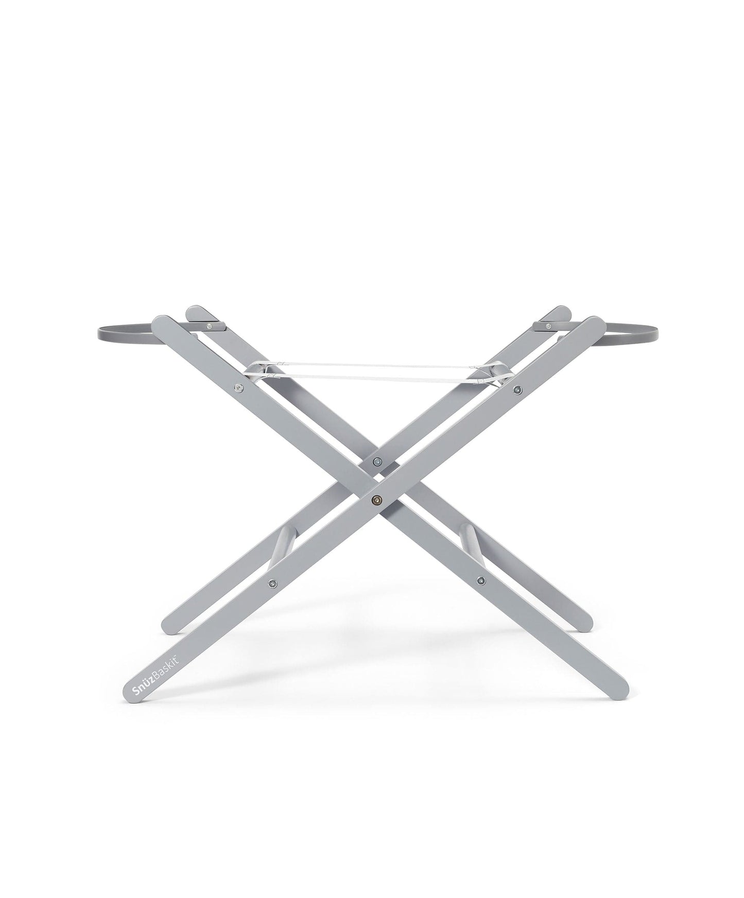 SnuzBaskit Moses Basket & Stand - Light Grey/Dove