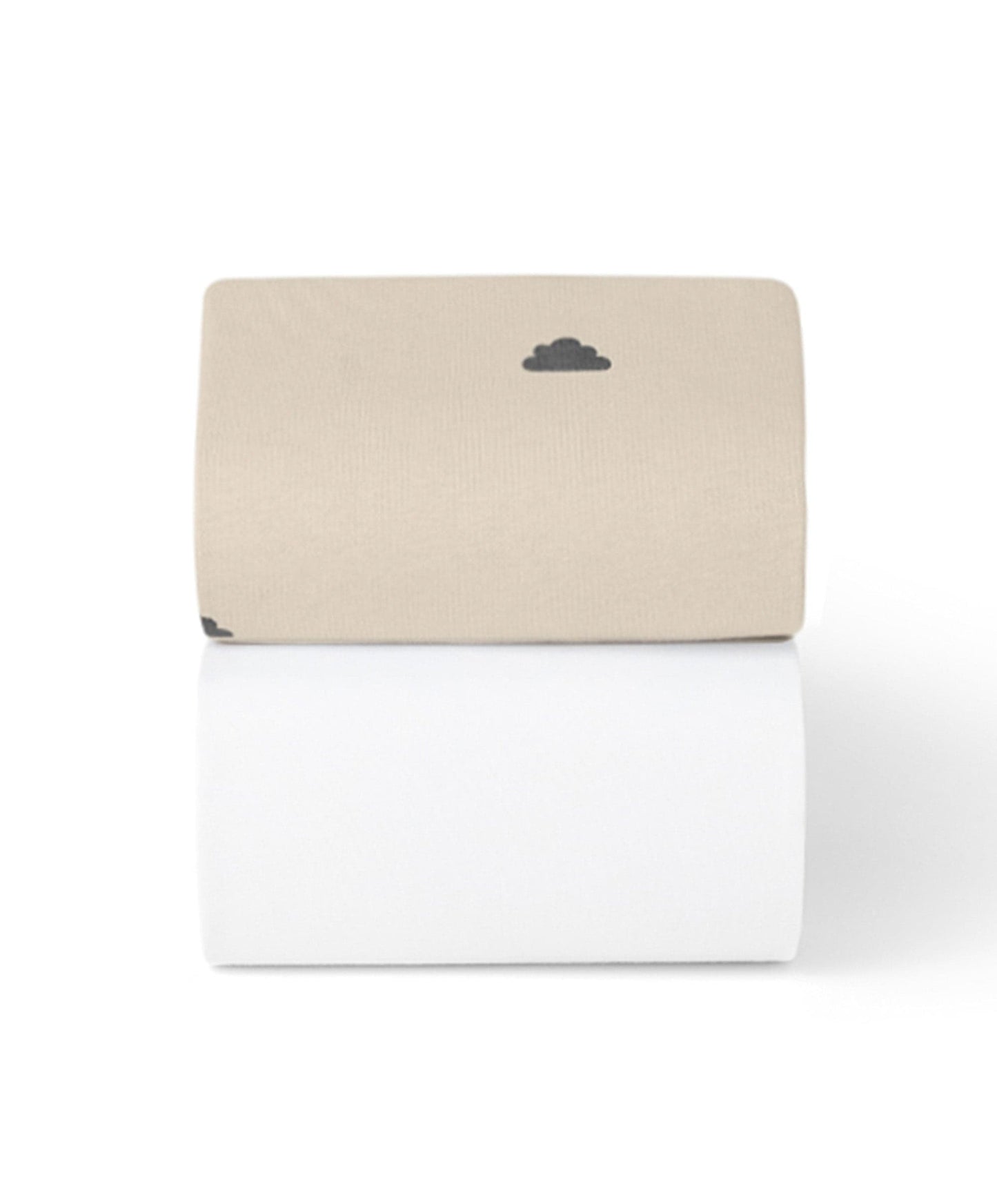 Snüz Twin Pack Cot & Cotbed Sheets - Sand Cloud
