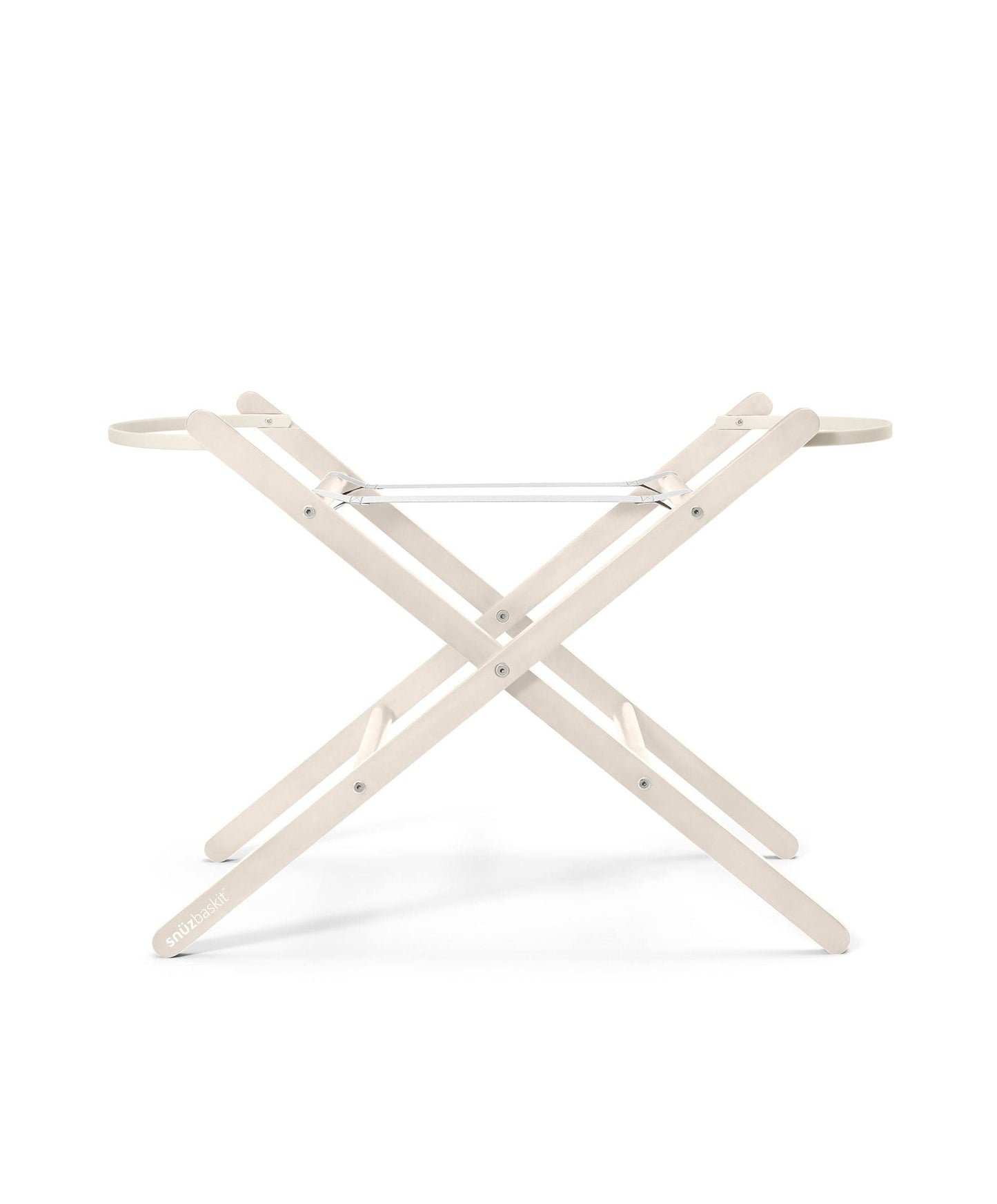 SnuzBaskit Barley Moses Basket & Cashmere Stand - Barley/Cashmere