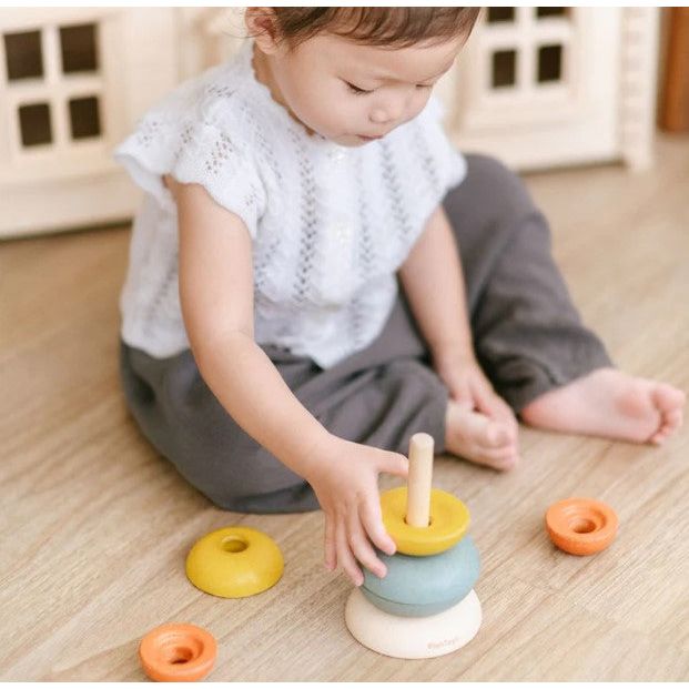 Plan Toys - Stacking Ring - Cups
