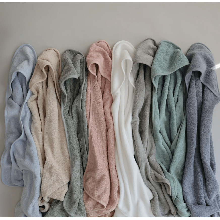 Mushie Organic Cotton Baby Hooded Towel