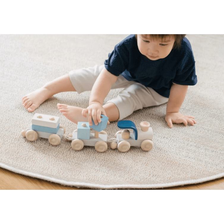 Plan Toys Stacking Train Trio