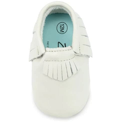 Zutano Leather Fringe Moccasins