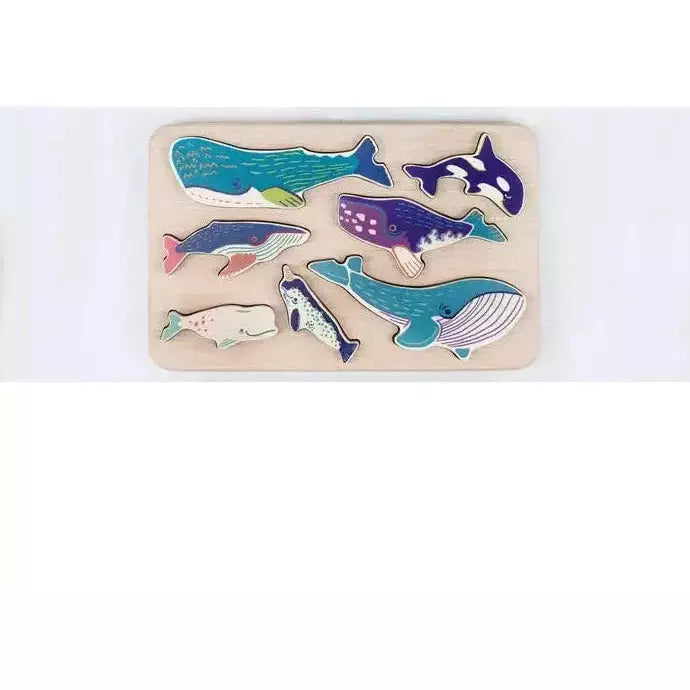 Bajo World of Whale Family Puzzle