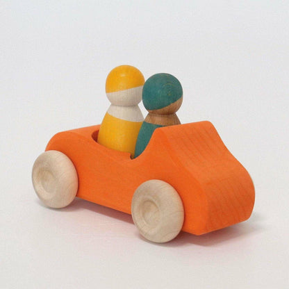 Grimm's Large Convertible Car Orange