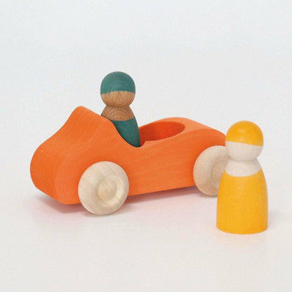 Grimm's Large Convertible Car Orange