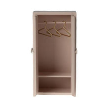 Maileg Wooden Closet, Mouse - Light rose