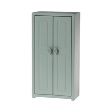 Maileg Wooden Closet, Mouse - Soft blue
