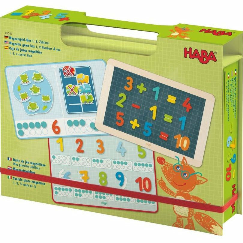 Haba Magnetic Game Box 1, 2 Numbers & You