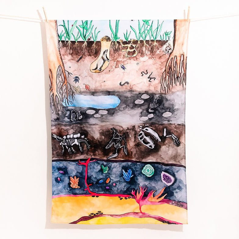 Wonderie Beneath My Feet Playcloth