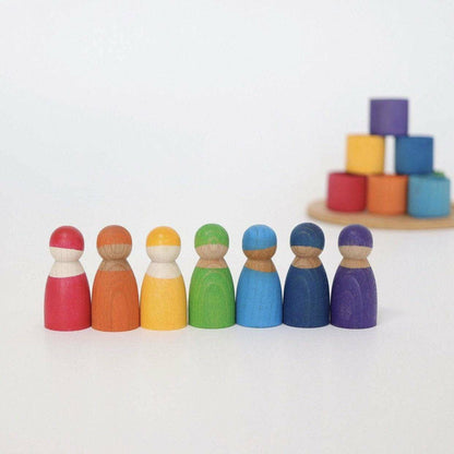 Grimm's 7 Rainbow Friends in Bowls