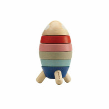 Plan Toys Stacking Rocket - Orchard