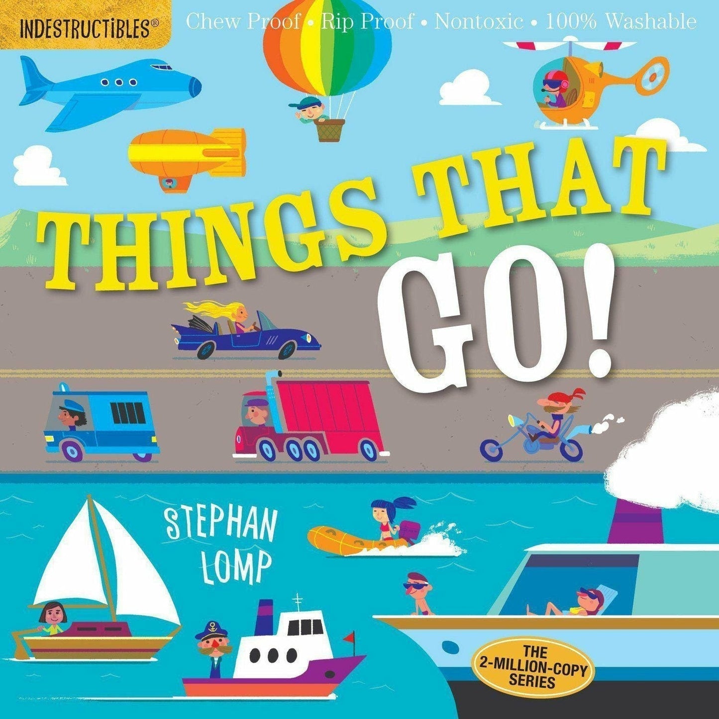 Indestructibles Books - Things That Go
