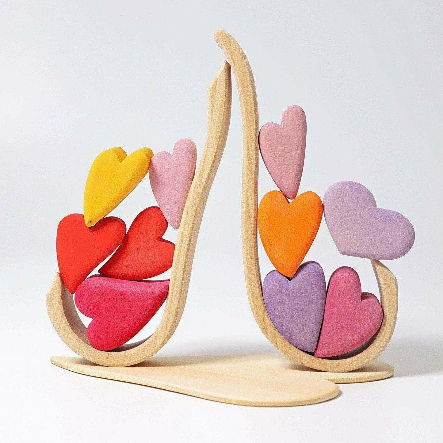 Grimm's Building Set Red Hearts