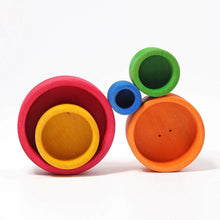 Grimm's Set of Bowls - Outside Red